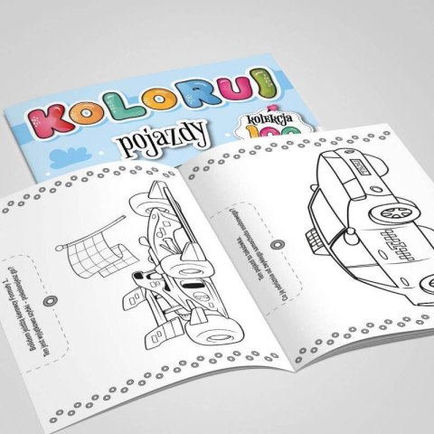 Kolekcja Koloruj - Pojazdy Kolekcja Koloruj - Pojazdy