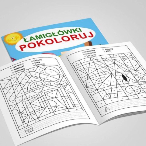 Kolorowanka Łamigłówki - Pokoloruj Kolorowanka Łamigłówki - Pokoloruj