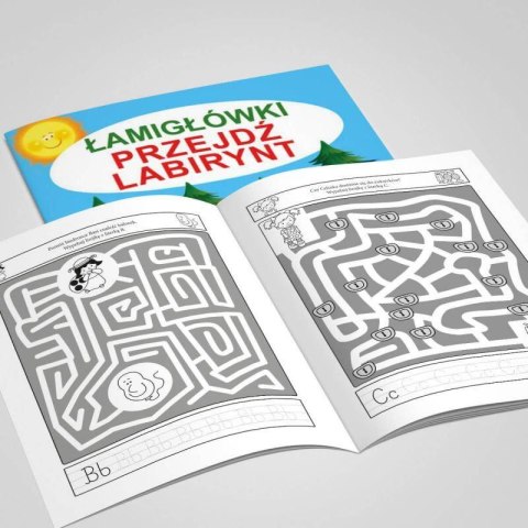Kolorowanka Łamigłówki - Przejdź Labirynt Kolorowanka Łamigłówki - Przejdź Labirynt