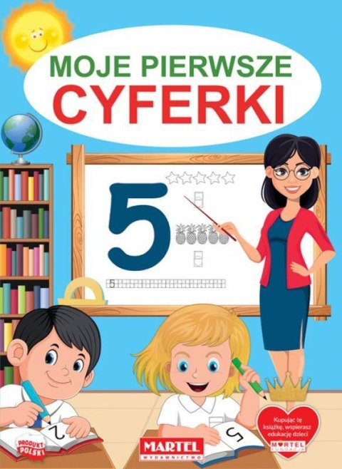 Kolorowanka Moje pierwsze cyferki Kolorowanka Moje pierwsze cyferki