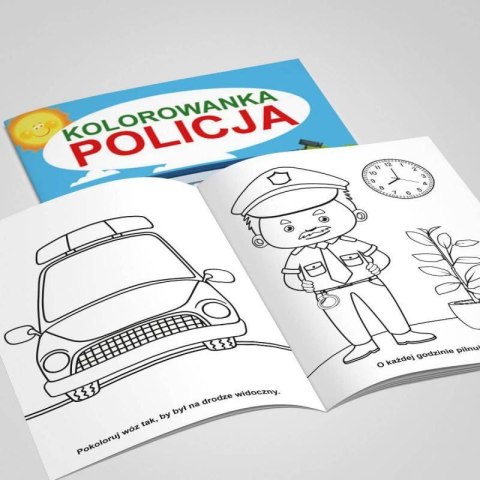 Kolorowanka Policja Kolorowanka Policja
