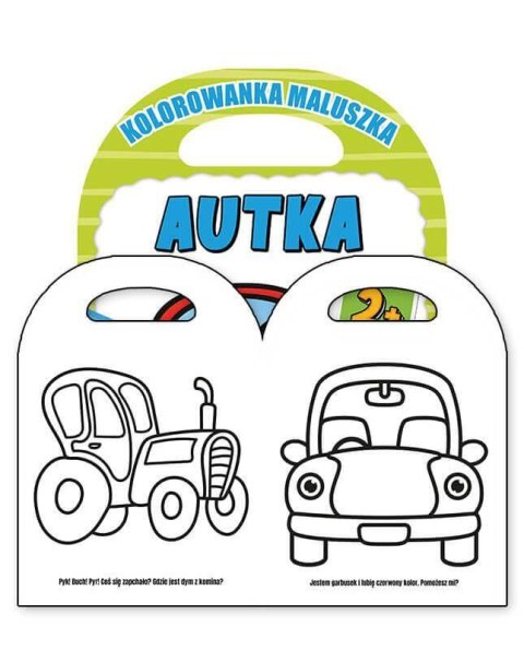 Kolorowanka maluszka. Autka Kolorowanka maluszka. Autka