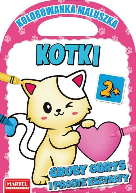 Kolorowanka maluszka. Kotki Kolorowanka maluszka. Kotki