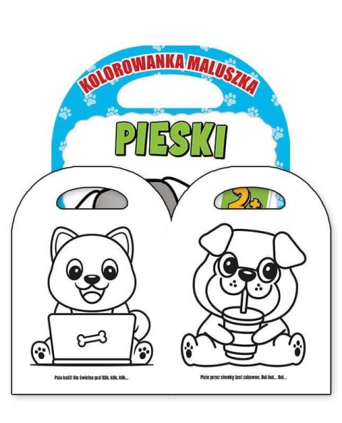 Kolorowanka maluszka. Pieski Kolorowanka maluszka. Pieski