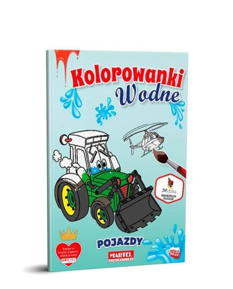Kolorowanka wodna Pojazdy Kolorowanka wodna Pojazdy