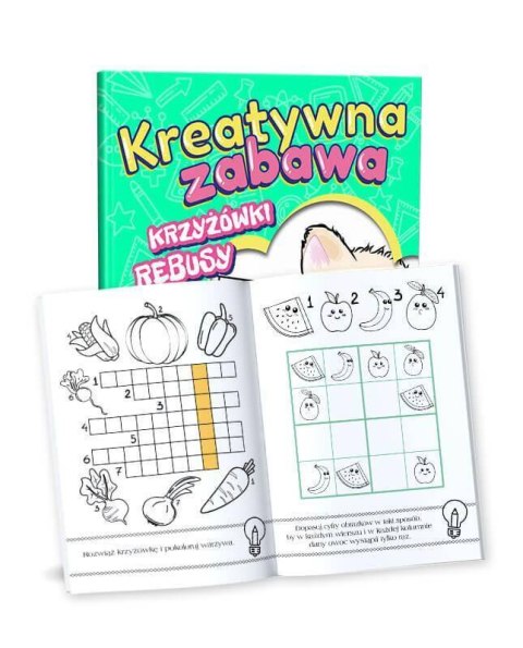 Kreatywna zabawa. Krzyżówki, rebusy, sudoku Kreatywna zabawa. Krzyżówki, rebusy, sudoku