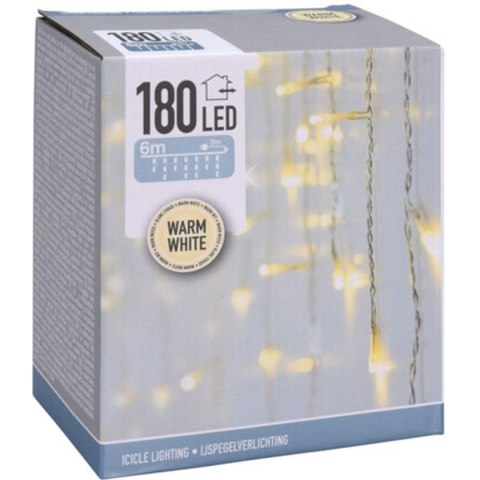 LAMPKI CHOINKOWE KURTYNA ŚWIETLNA ZEW 180 LED STEROWNIK TIMER CIEPŁY BIAŁY KABEL TRANSPARENTNY LAMPKI CHOINKOWE KURTYNA ŚWIETLNA ZEW 180 LED STEROWNIK TIMER CIEPŁY BIAŁY KABEL TRANSPARENTNY