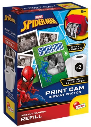 LISCIANI SPIDERMAN PRINT CAM 2 ROLKI DO ZDJĘĆ LISCIANI SPIDERMAN PRINT CAM 2 ROLKI DO ZDJĘĆ