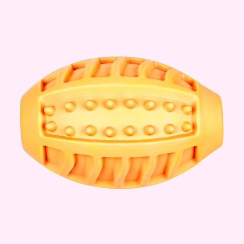 PIŁKA RUGBY Z KOLCAMI PISZCZĄCA 10CM PIŁKA RUGBY Z KOLCAMI PISZCZĄCA 10CM