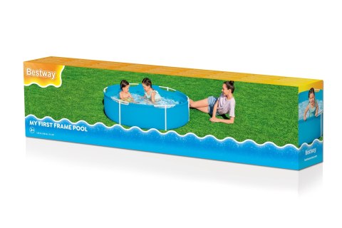 Ogrodowy Basen stelażowy dla dzieci 2+ BESTWAY Okrągły 152x38cm Ogrodowy Basen stelażowy dla dzieci 2+ BESTWAY Okrągły 152x38cm