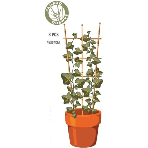 PODPORA DO ROŚLIN BAMBUSOWA 3SZT PROGARDEN PODPORA DO ROŚLIN BAMBUSOWA 3SZT PROGARDEN