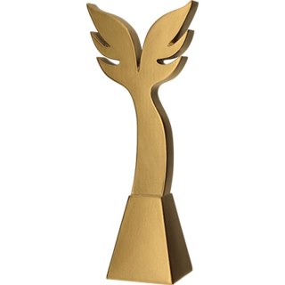 Figurka odlewana - Złota linia Wings gold