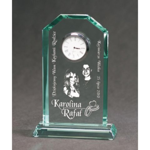Trofeum szklane grawerowane z etui Trofeum szklane grawerowane z etui