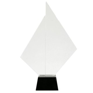 Trofeum szklane z Etui