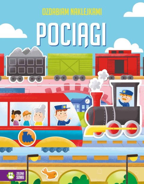 Ozdabiam naklejkami. Pociągi Ozdabiam naklejkami. Pociągi