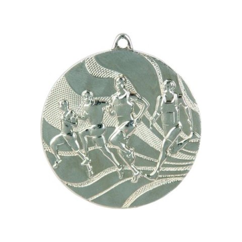 Medal srebrny- biegi - medal stalowy Medal srebrny- biegi - medal stalowy