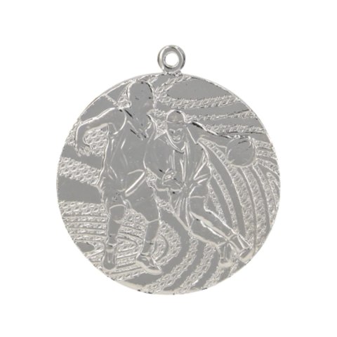 Medal srebrny- piłka koszykowa - medal stalowy