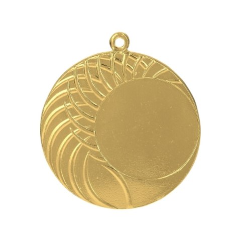 Medal złoty ogólny z miejscem na emblemat 25 mm - medal stalowy Medal złoty ogólny z miejscem na emblemat 25 mm - medal stalowy