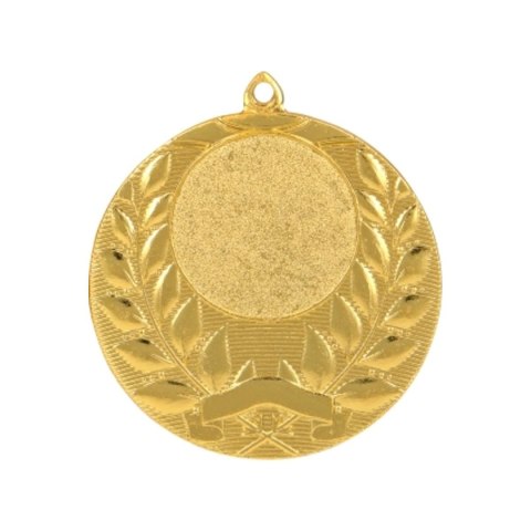 Medal złoty ogólny z miejscem na emblemat 25 mm - medal stalowy Medal złoty ogólny z miejscem na emblemat 25 mm - medal stalowy