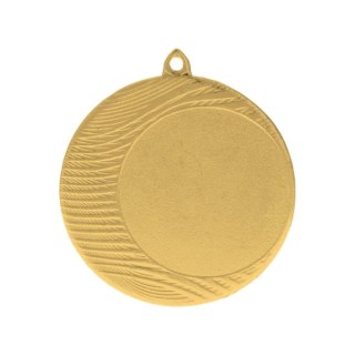 Medal złoty ogólny z miejscem na emblemat 50 mm - medal stalowy