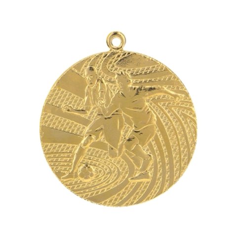 Medal złoty- piłka nożna - medal stalowy Medal złoty- piłka nożna - medal stalowy