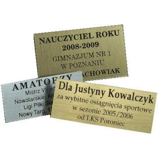 TABLICZKA GRAWEROWANA MAŁA