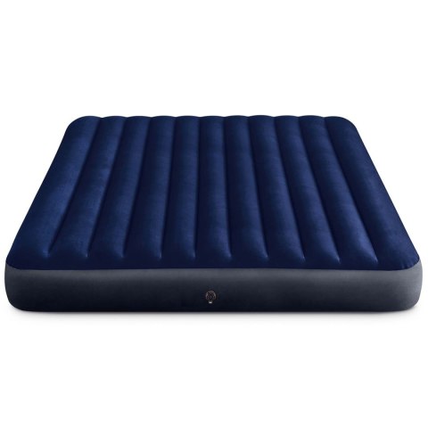 Materac dmuchany 203x183x25 cm z pompką tłokową INTEX 64755 Materac dmuchany 203x183x25 cm z pompką tłokową INTEX 64755