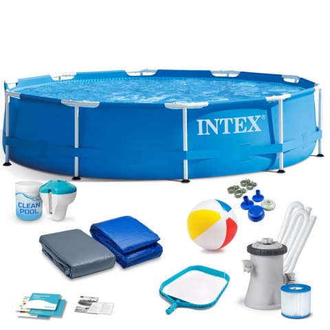 Basen ogrodowy stelażowy 305 x 76 cm 16w1 INTEX 28200 Basen ogrodowy stelażowy 305 x 76 cm 16w1 INTEX 28200