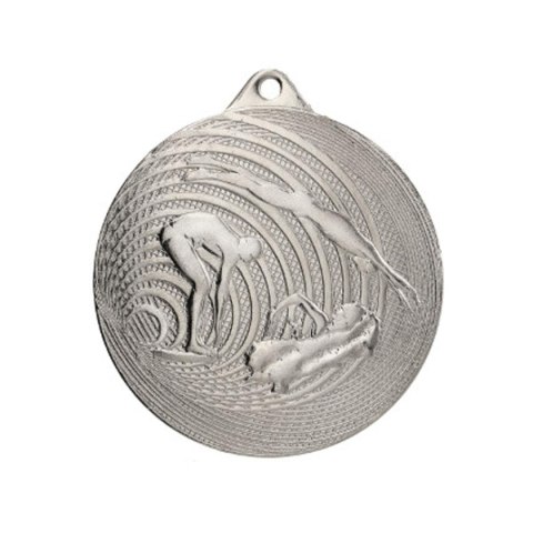 MEDAL STALOWY PŁYWANIE FI 70 MMC3074 - SREBRNY MEDAL STALOWY PŁYWANIE FI 70 MMC3074 - SREBRNY