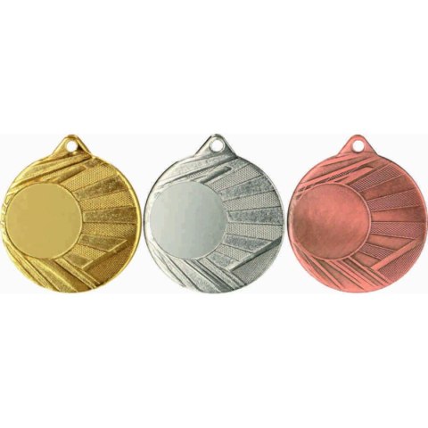 MEDAL Z MIEJSCEM NA WKLEJKĘ BRĄZOWY ŚR 50mm MEDAL Z MIEJSCEM NA WKLEJKĘ BRĄZOWY ŚR 50mm