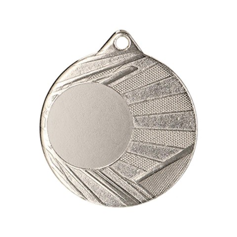 MEDAL Z MIEJSCEM NA WKLEJKĘ SREBRNY ŚR 50mm MEDAL Z MIEJSCEM NA WKLEJKĘ SREBRNY ŚR 50mm