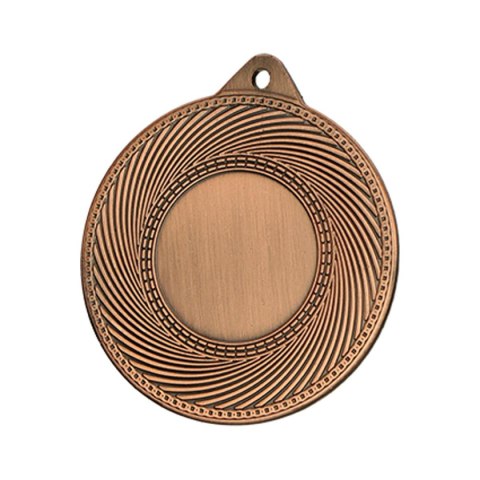 Medal brązowy ogólny z miejscem na emblemat 25 mm - stalowy Medal brązowy ogólny z miejscem na emblemat 25 mm - stalowy
