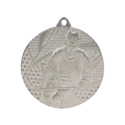 Medal srebrny- hokej - medal stalowy Medal srebrny- hokej - medal stalowy