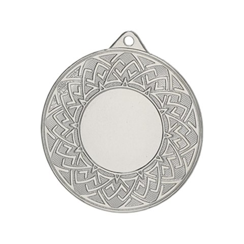 Medal srebrny ogólny z miejscem na emblemat 25 mm - stalowy Medal srebrny ogólny z miejscem na emblemat 25 mm - stalowy