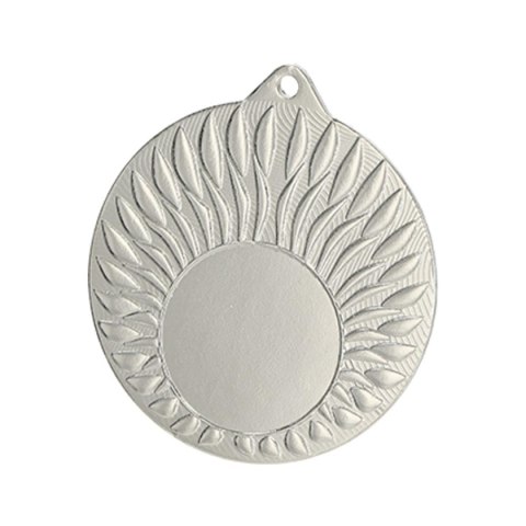 Medal srebrny ogólny z miejscem na emblemat 25 mm - stalowy Medal srebrny ogólny z miejscem na emblemat 25 mm - stalowy