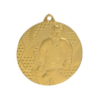 Medal złoty- hokej - medal stalowy