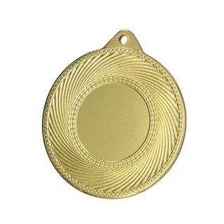 Medal złoty ogólny z miejscem na emblemat 25 mm - stalowy
