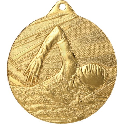 Medal złoty pływanie. Medal złoty pływanie.