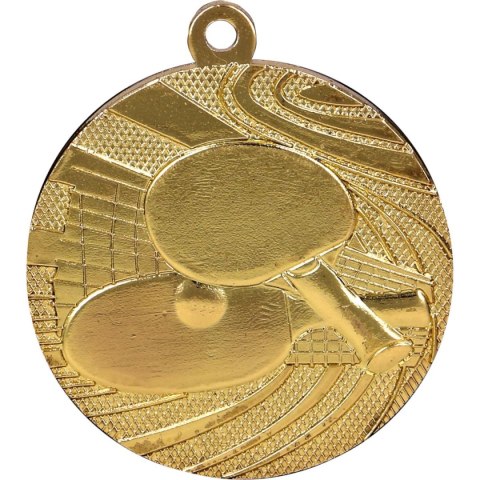 Medal złoty - tenis stołowy - medal stalowy Medal złoty - tenis stołowy - medal stalowy