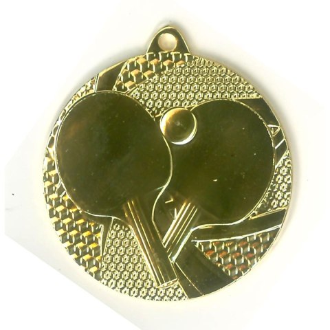 Medal złoty- tenis stołowy - medal stalowy Medal złoty- tenis stołowy - medal stalowy