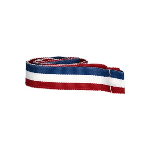 Wstążka 20 mm - czerwono-biało-niebieska Wstążka 20 mm - czerwono-biało-niebieska
