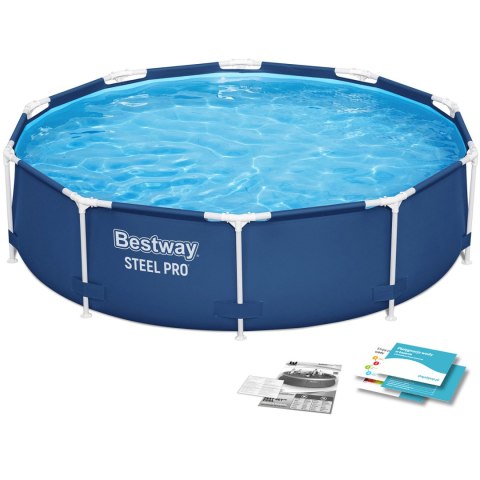 Basen ogrodowy stelażowy 305 x 76 cm Bestway 56677 Basen ogrodowy stelażowy 305 x 76 cm Bestway 56677
