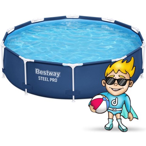 Basen ogrodowy stelażowy 305 x 76 cm Bestway 56677 Basen ogrodowy stelażowy 305 x 76 cm Bestway 56677