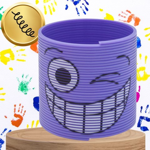 SPRĘŻYNA DLA DZIECI MAGICZNA SPRĘŻYNKA MAGIC SPRINGS EMOJI FIOLETOWA SPRĘŻYNA DLA DZIECI MAGICZNA SPRĘŻYNKA MAGIC SPRINGS EMOJI FIOLETOWA