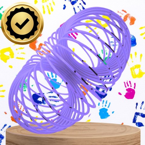 SPRĘŻYNA DLA DZIECI MAGICZNA SPRĘŻYNKA MAGIC SPRINGS EMOJI FIOLETOWA SPRĘŻYNA DLA DZIECI MAGICZNA SPRĘŻYNKA MAGIC SPRINGS EMOJI FIOLETOWA