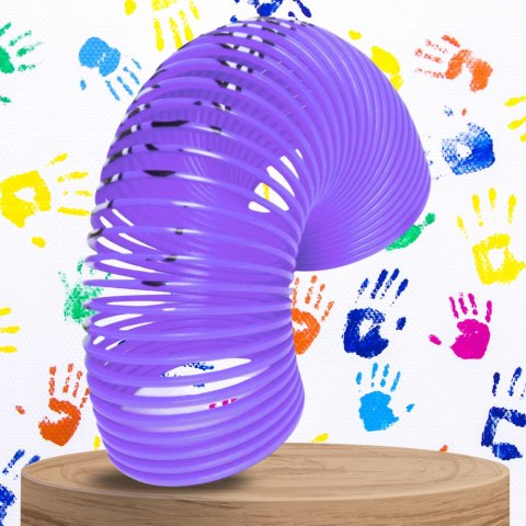 SPRĘŻYNA DLA DZIECI MAGICZNA SPRĘŻYNKA MAGIC SPRINGS EMOJI FIOLETOWA SPRĘŻYNA DLA DZIECI MAGICZNA SPRĘŻYNKA MAGIC SPRINGS EMOJI FIOLETOWA