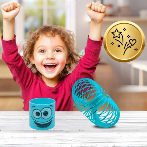SPRĘŻYNA DLA DZIECI MAGICZNA SPRĘŻYNKA MAGIC SPRINGS EMOJI NIEBIESKA SPRĘŻYNA DLA DZIECI MAGICZNA SPRĘŻYNKA MAGIC SPRINGS EMOJI NIEBIESKA