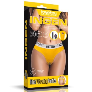 AJTKI BITCH VIBRATING PANTIES (28~32 CALI W TALII)