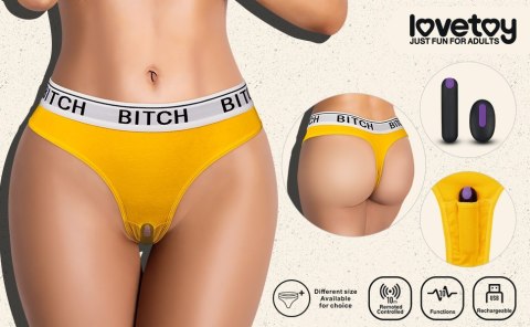 MAJTKI BITCH VIBRATING PANTIES (34~38 CAI W TAII)