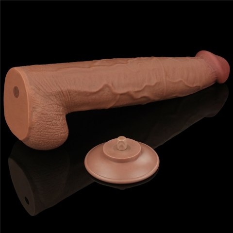 13.5'' KING SIZED SLIDING SKIN DUAL LAYER DONG